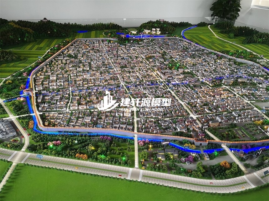 白塔城市规划模型