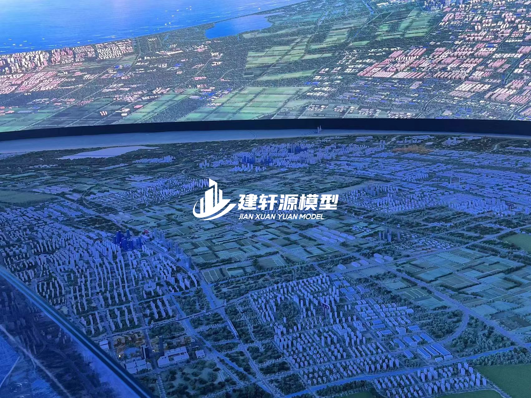 白塔城市规划模型制作