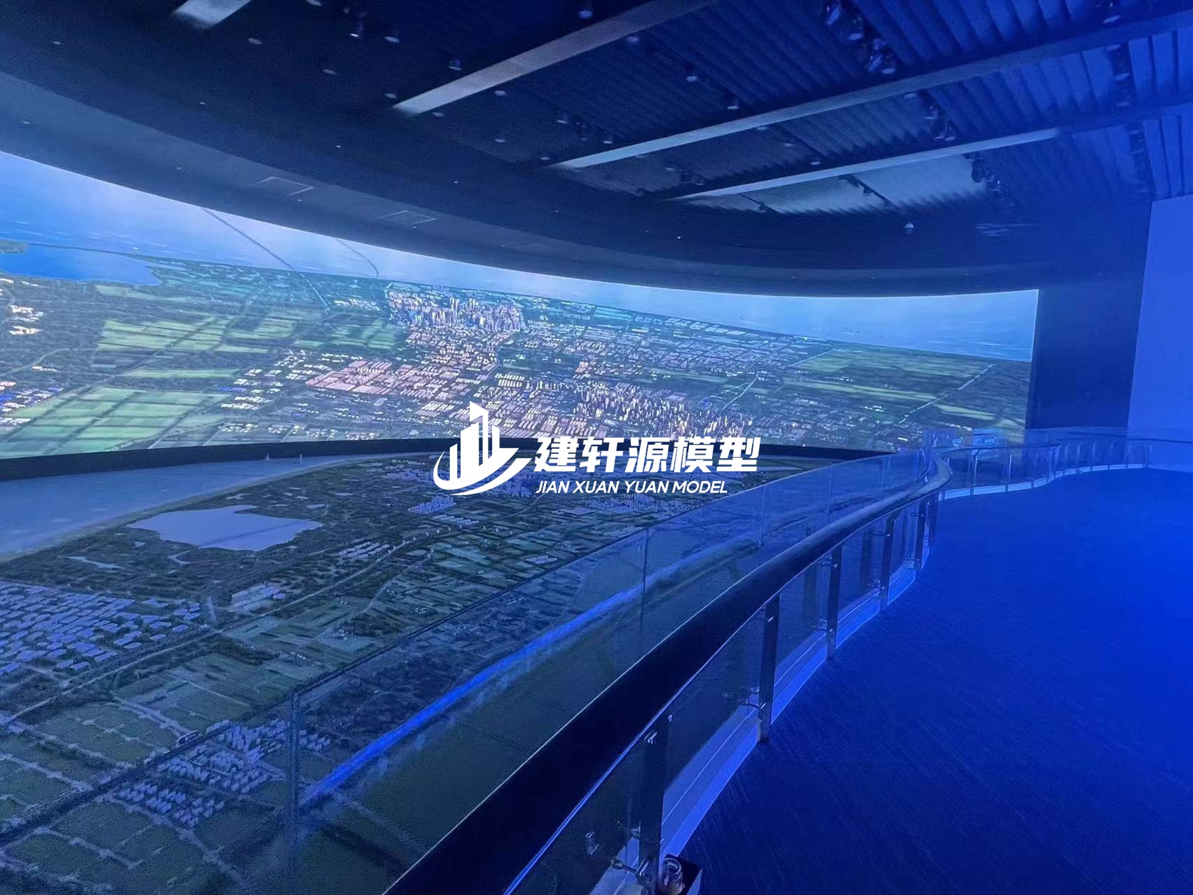 白塔规划区域模型
