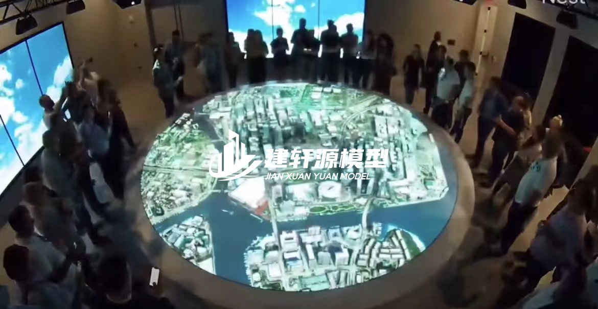 白塔投影沙盘模型定制